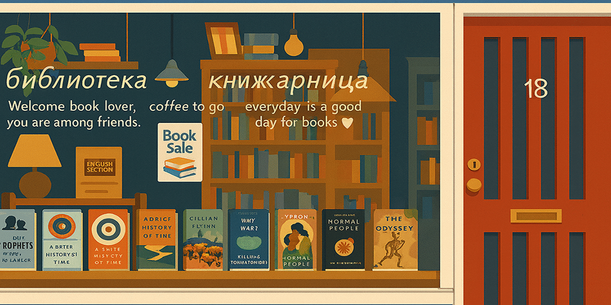 Bulgarian bookstore in London