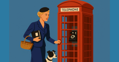 red telephone boots