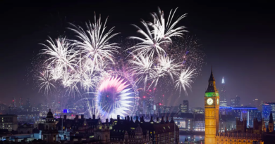 New Year celebrated in the United Kingdom