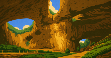 Nine-cave
