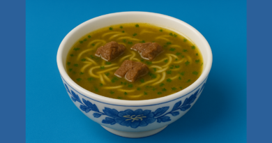 Bulgarian beef noodle soup