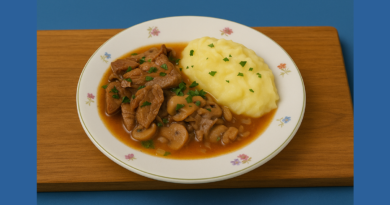 Bulgarian beef with mushroom