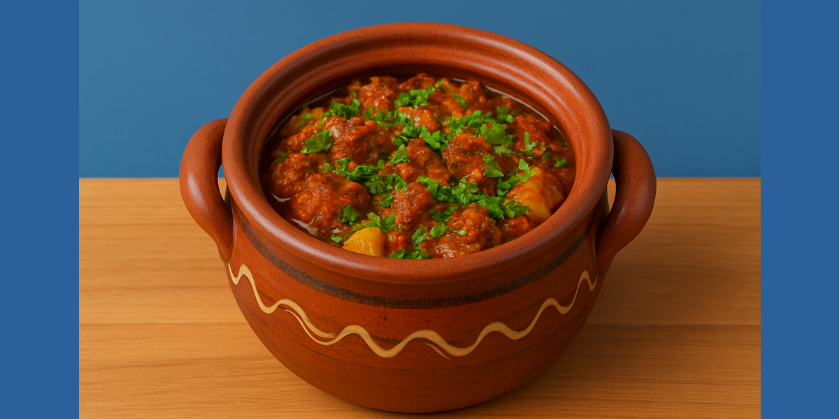 Bulgarian meat casserole