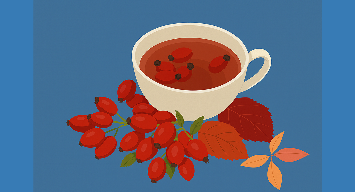 Bulgarian rosehip tea