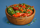 bg Roasted Pepper Salad with Garlic