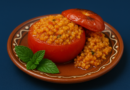 bg bulgur with tomatoes and vegetables