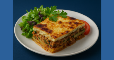 The bg lean moussaka