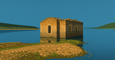 sunken church of St. Ivan Rilski
