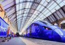 Superfast train between London and Edinburgh
