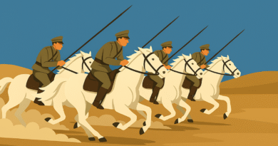 attack at Karapelit and the feat of the White Squadron