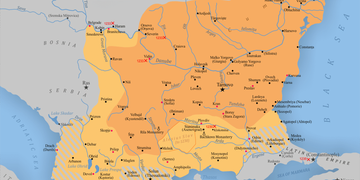Bulgaria is the center of the Balkans, not Serbia