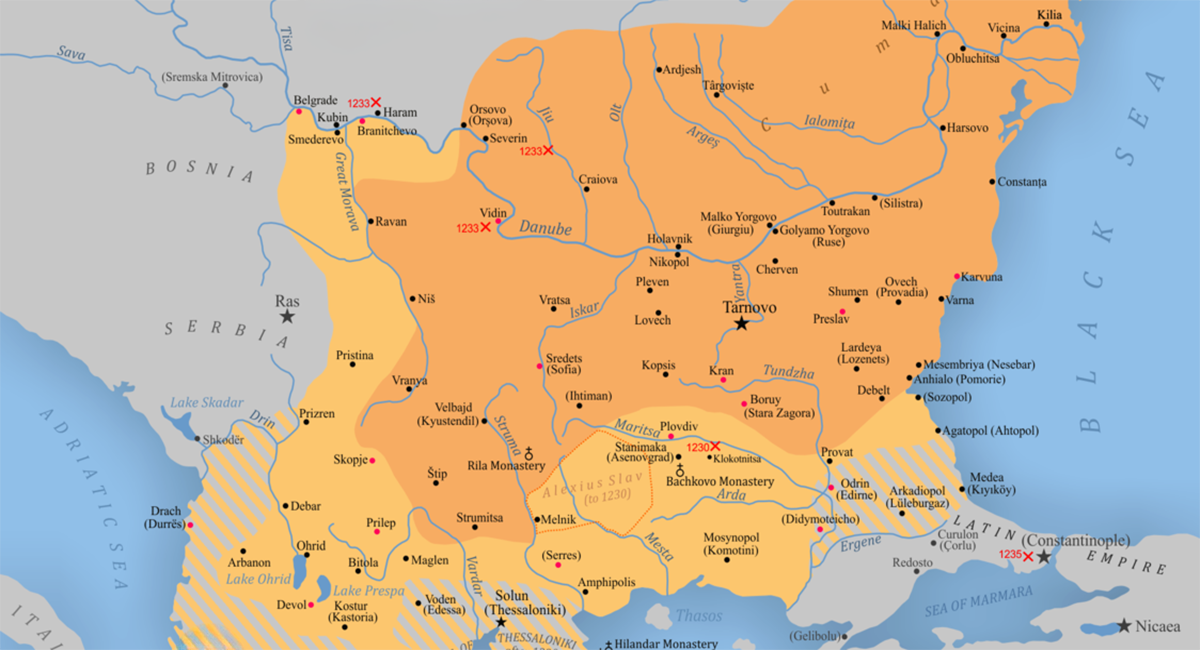 Bulgaria is the center of the Balkans, not Serbia
