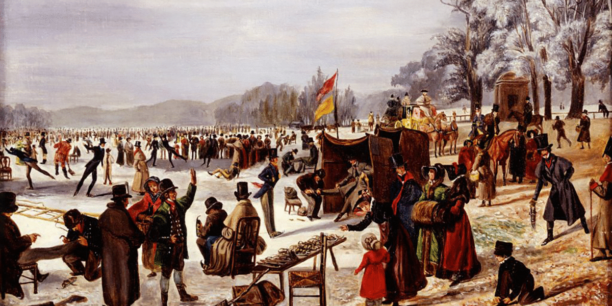 London has the first artificial ice rink