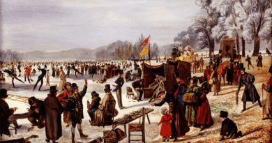London has the first artificial ice rink