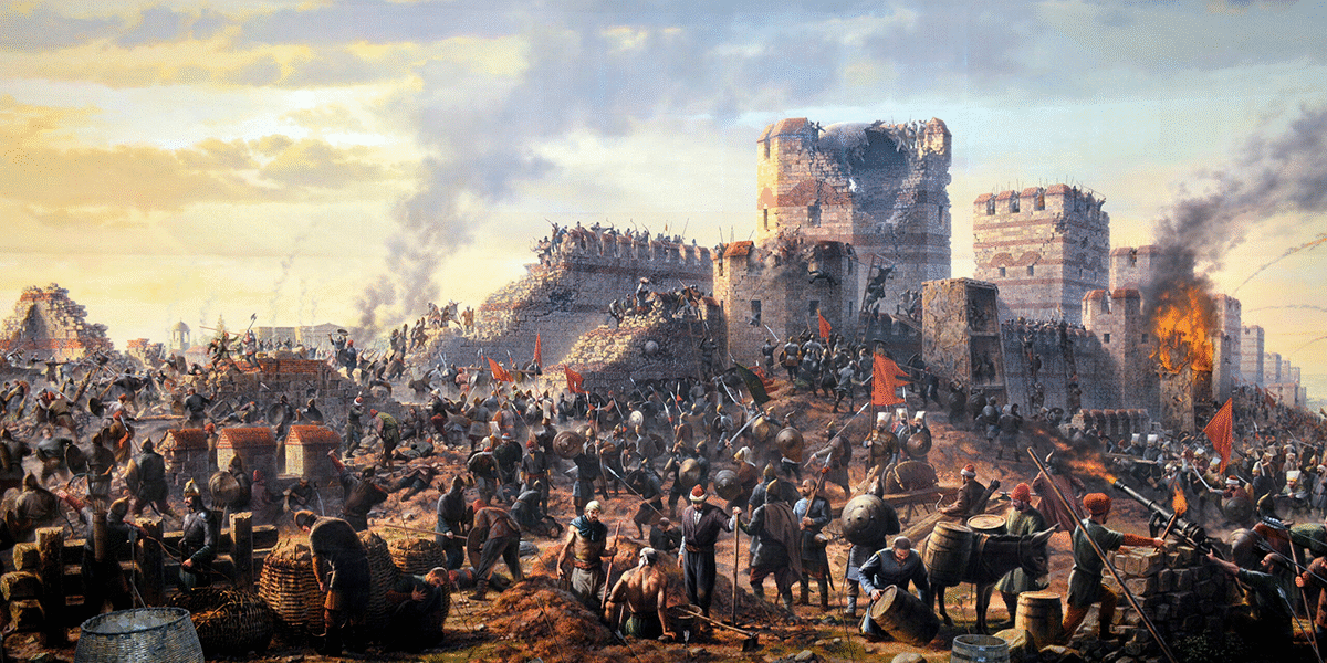 Fall of Constantinople 1453
