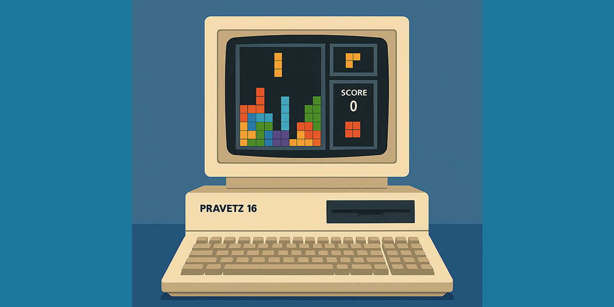 Games for the Pravets PC in the 1980s