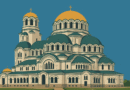 construction of the Cathedral of Saint Alexander Nevsky