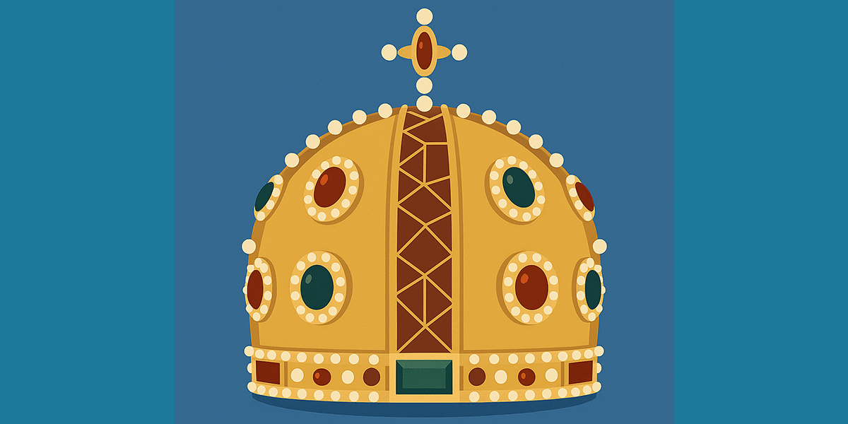 crown of the Bulgarian kings during the Second Bulgarian Kingdom