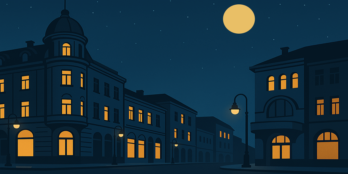 night life in old Sofia
