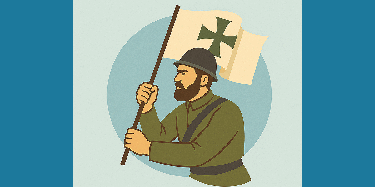rescue of the Samara flag from the militia