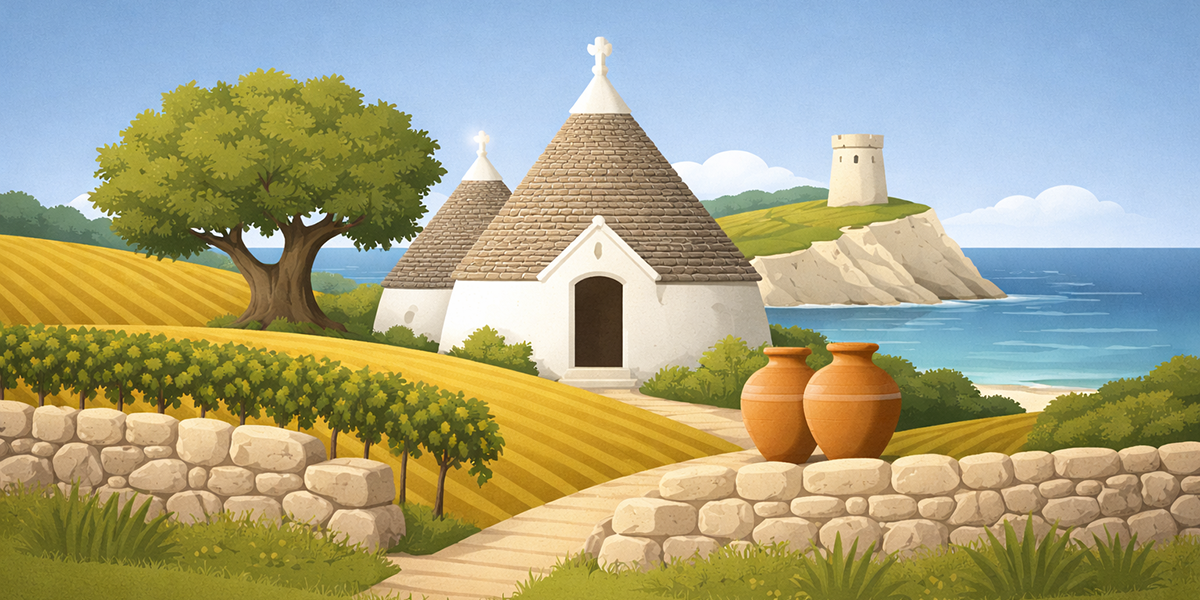 Region Puglia Italy
